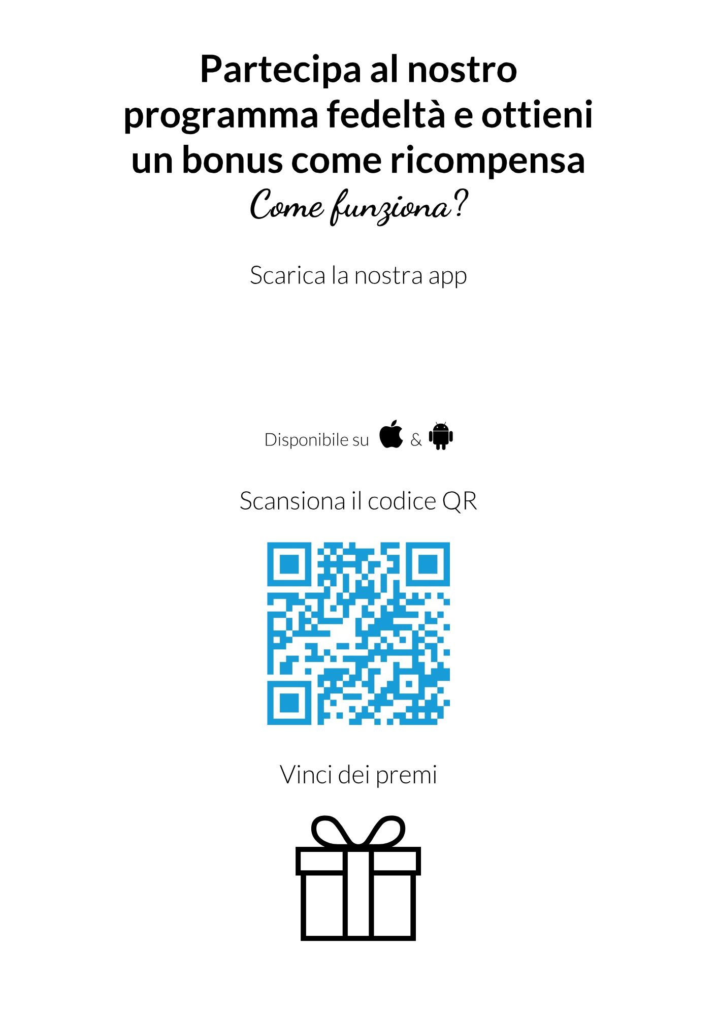 QR Code Programma Fedeltà